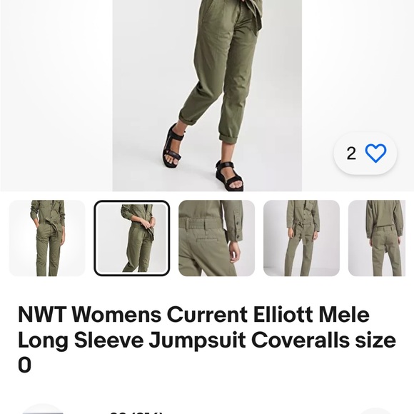 Current Elliott Mele Jumper size 0 - Picture 3 of 6